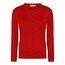 Micha Micha effen dames vest rood
