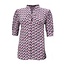 Sensia Sensia Blouse korte mouw fuchsia
