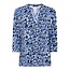 Micha Micha blouson blauw grafische print