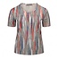 Marinello Marinello shirt rood / wit / blauw