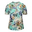 Marinello Marinello shirt blauwtinten / mintgroen
