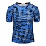 Germaine Germaine shirt kobaltblauw blad