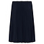 Bassini Bassini rok met elastiek donkerblauw