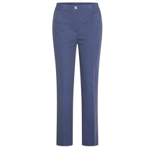 Setter pantalon met elastische band indigoblauw