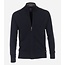 Redmond Redmond vest met rits donkerblauw | 100% katoen