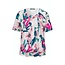 Frank Walder Frank Walder blouson roze gebloemd