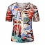 Germaine Germaine shirt multikleuren pastel