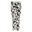 Robell Robell broek ‘Rose 09’ zwart / wit gebloemd