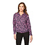 Signature Signature blouson met kraag roze /marine