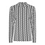 Micha Micha shirt zwart / wit geometrisch