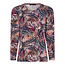 Micha Micha shirt aubergine art. paisley
