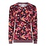 Micha Micha trui bordeaux print