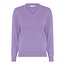 Micha Micha pullover met kabel lila