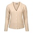 Marinello Marinello dames vest met knoop beige