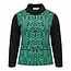 Germaine Germaine trui groen / d.blauw