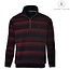 Chris Cayne Chris Cayne Trui bordeaux / marine gestreept