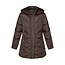 Brandtex Brandtex winterjas donkerbruin