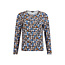 Sunday Sunday shirt blauw / bruin