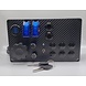 Simplace Blue Carbon Fibre Button Box Simplace Blue Carbon Fibre Button Box