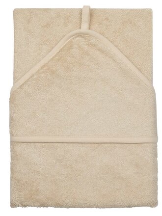 Timboo HOODED TOWEL XXL (95x95cm) / Frosted Almond
