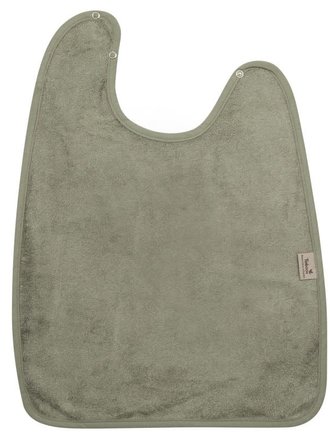 Timboo BIB XXL 37x50cm press studs / Whisper green