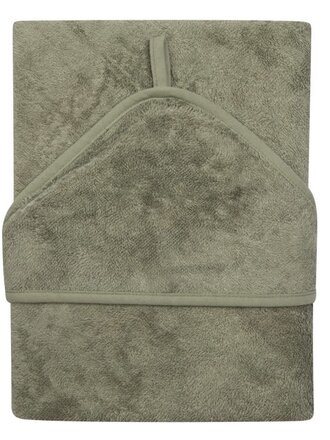 Timboo HOODED TOWEL XXL (95x95cm) / Whisper Green