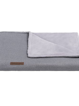 Baby's Only Wiegdeken teddy Sparkle zilvergrijs melee