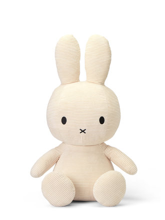 Miffy Miffy Sitting Corduroy / Offwhite 50cm