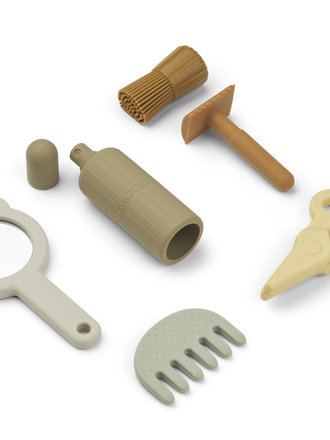 Liewood Freddie barber set / Almond multi mix