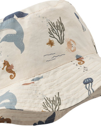 Liewood Damon bucket hat / Sea creature/sandy mix