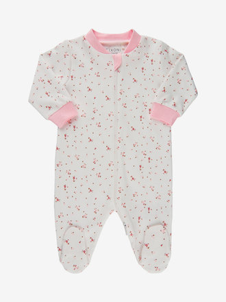 Fixoni Nightsuit w. zipper a. foot Offwithe 422002