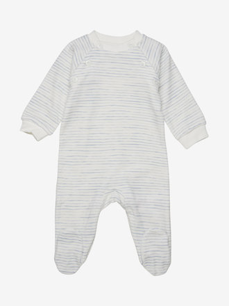 Fixoni Romper LS Velour Ballad Blue 422331