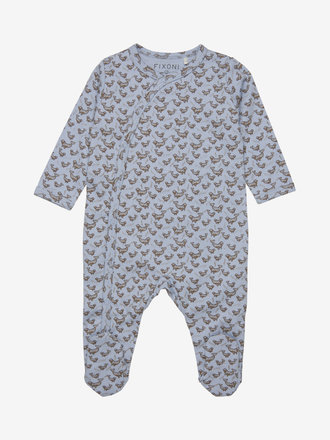 Fixoni Nightsuit w. Feet Blue Fog 422319