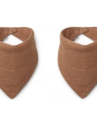 Liewood Siri bib 2-pack / Caramel