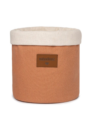 Nobodinoz Tango basket / sienna brown