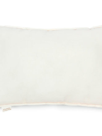 Nobodinoz Lin français rectangular cushion / off white