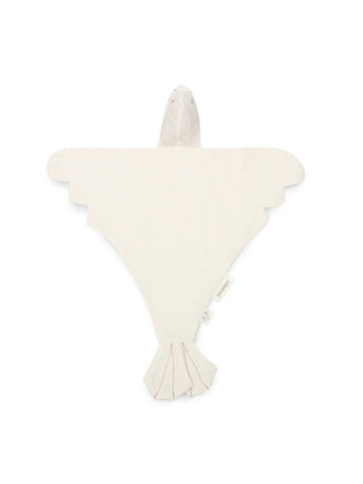 Nobodinoz Lin français Bird doudou 40x48 / off white