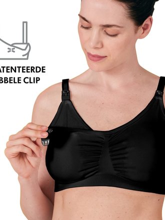 Medela 3-in-1 Beha voor kolven en voedenmedela / Zwart