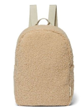 Studio Noos teddy midi backpack / Ecru