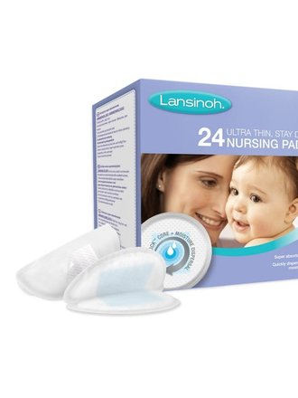 Lansinoh Wegwerpbare borstkompressen 24 st
