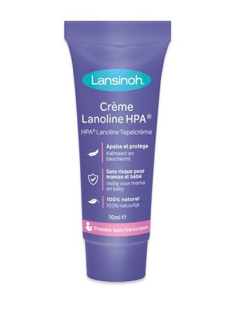 Lansinoh Verzorgingscreme - Creme de Soins 100% Lanoline Lansinoh 10 ml /