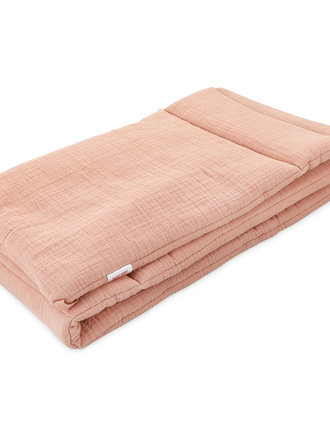 Trixie Cot and playpen bumper - Bliss Coral