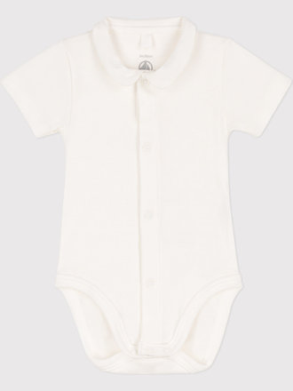 Petit Bateau Body's met kraagje jongen