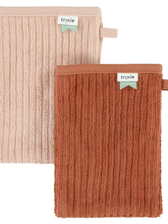 Trixie Washcloth 2-pack - Hush Rose