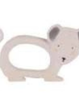 Trixie Natural rubber grasping toy - Mrs. Mouse