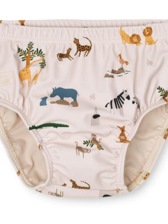 Liewood Anthony Baby Printed Swim Pants /  All together / Sandy