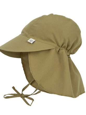 Lassig LSF Sun Protection Flap Hat moss