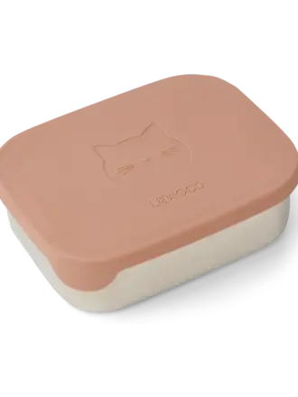 Liewood Arthur lunchbox / Cat dark rose