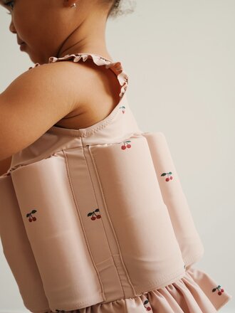 Konges Slojd FLOAT SWIMSUIT FRILL / cherry