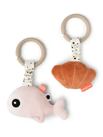 Done by Deer Hanging activity toy 2 pcs Wally  Powder